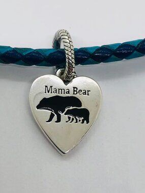 👍👍Pandora mama bear charm